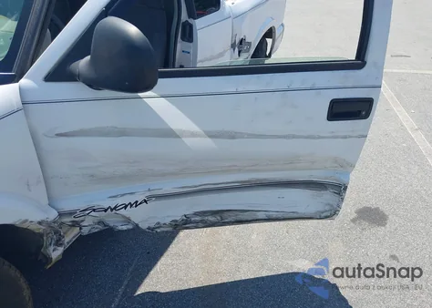 1997 GMC Sonoma Sls Wideside из США, поврежденный, VIN 1GTCS19X2V8516687